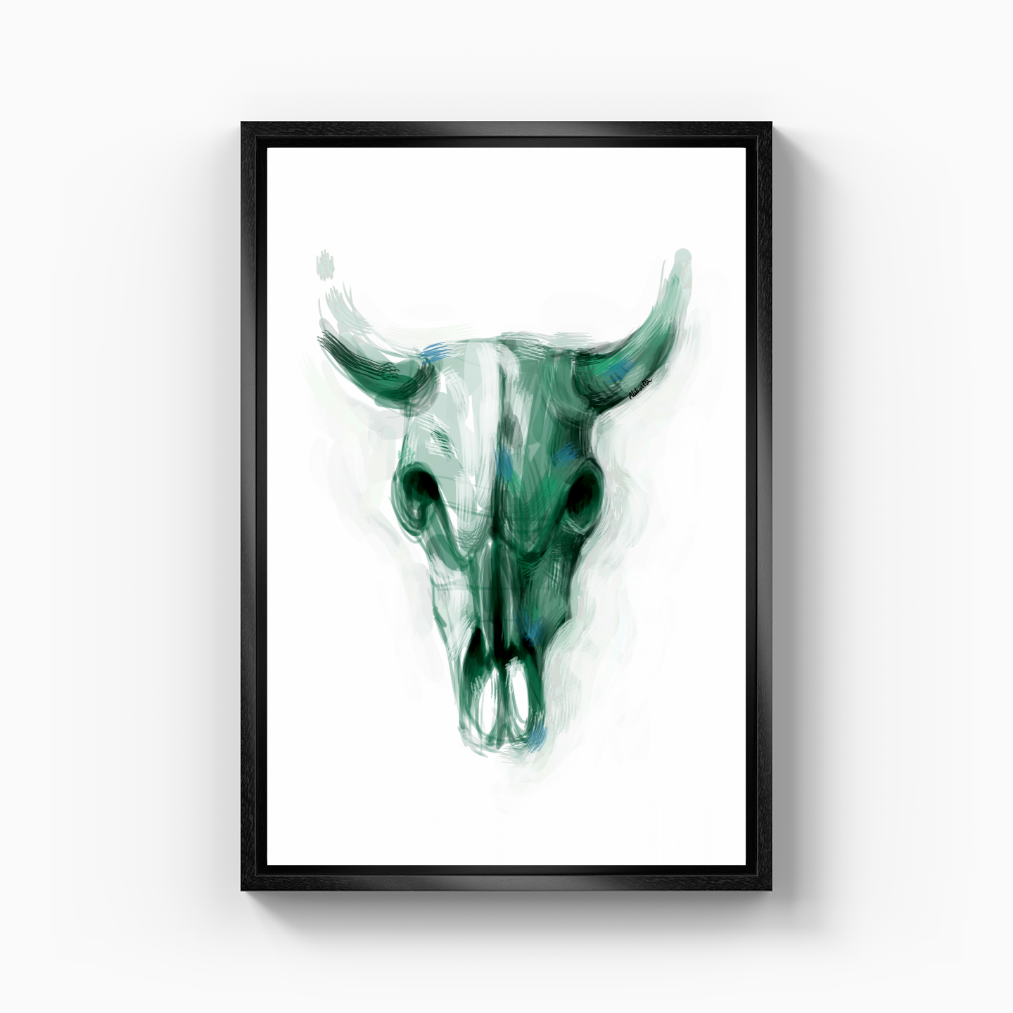 The Skull - Abbarts - Canvas Print