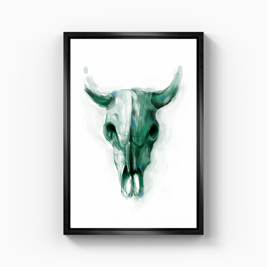 The Skull - Abbarts - Canvas Print