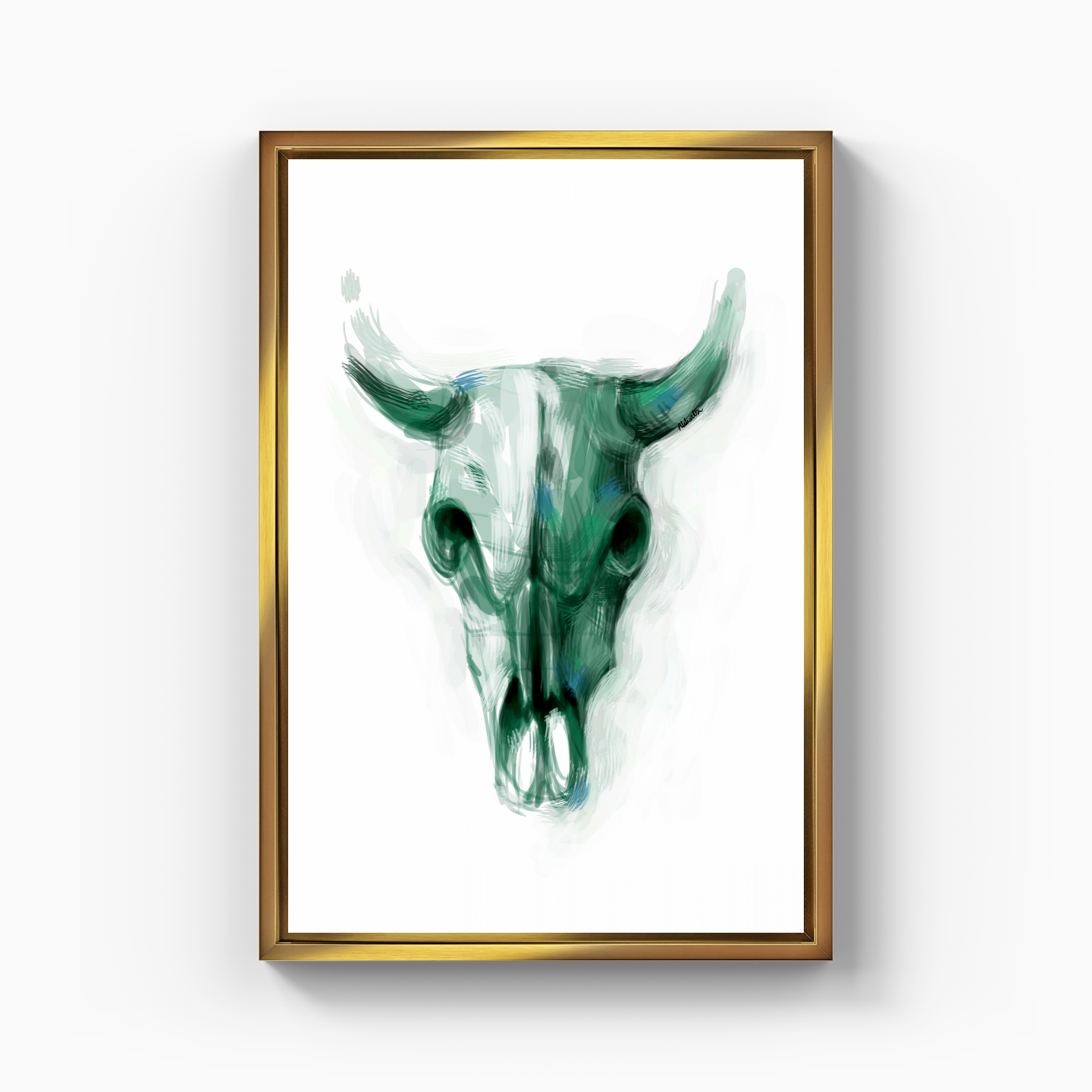 The Skull - Abbarts - Canvas Print