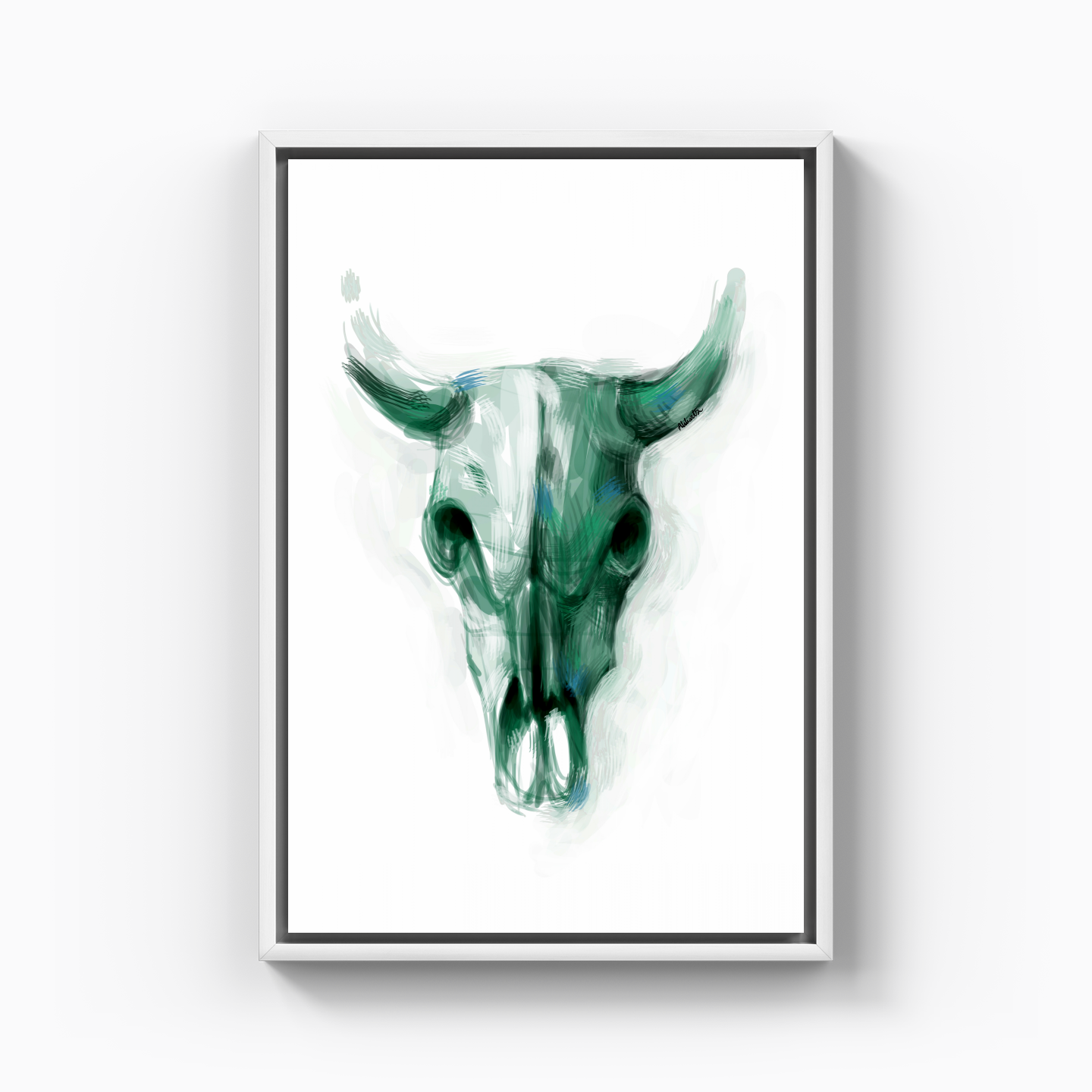 The Skull - Abbarts - Canvas Print