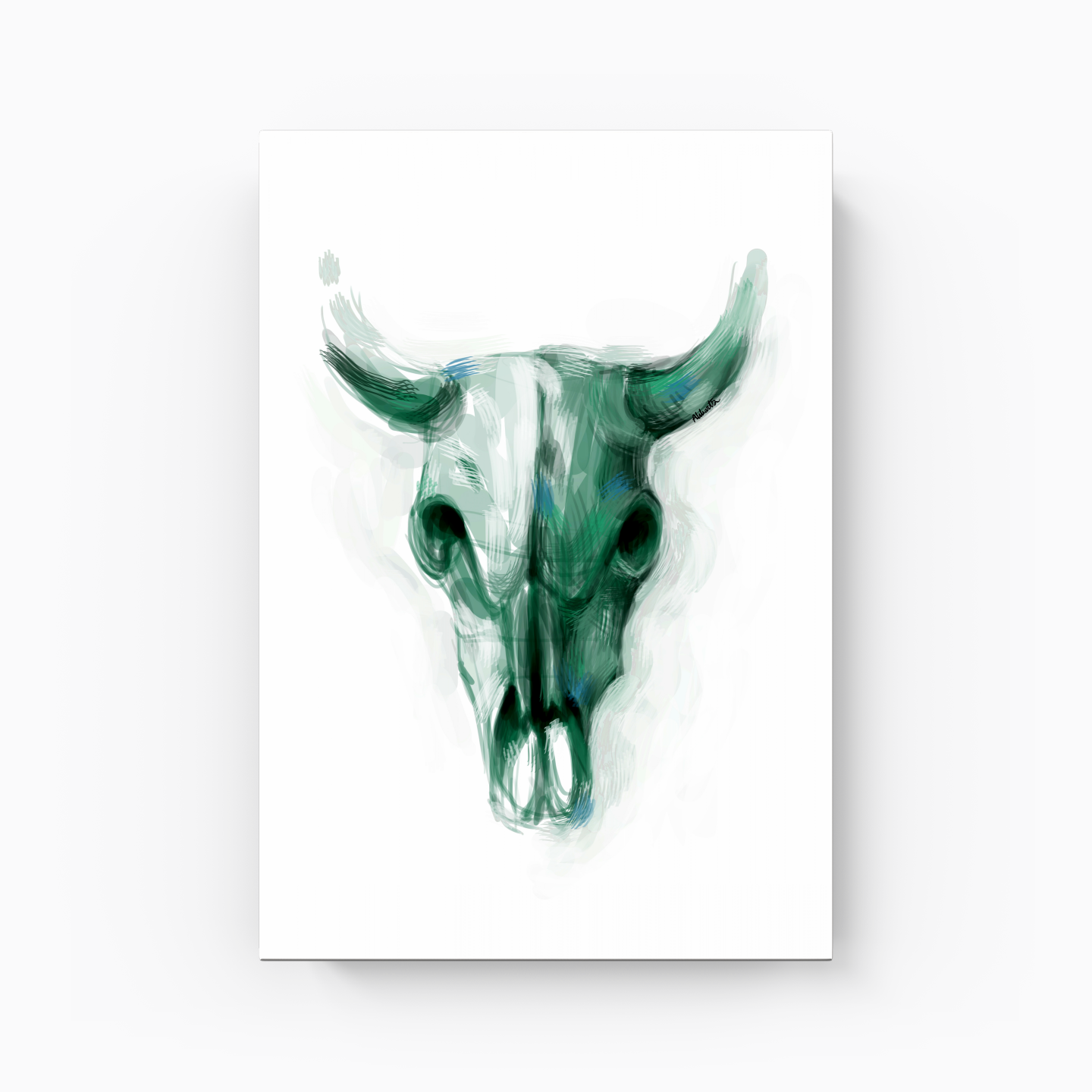 The Skull - Abbarts - Canvas Print