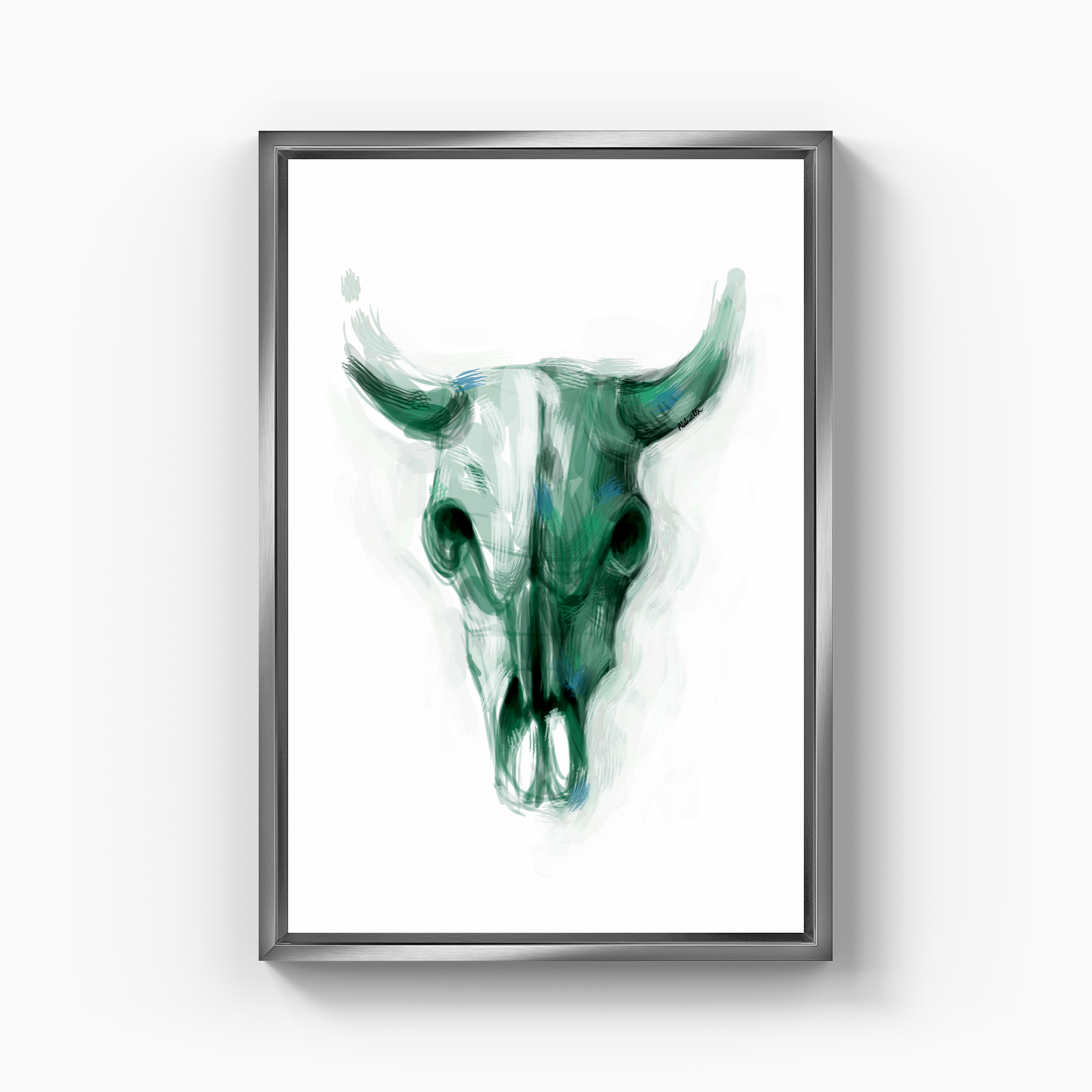 The Skull - Abbarts - Canvas Print