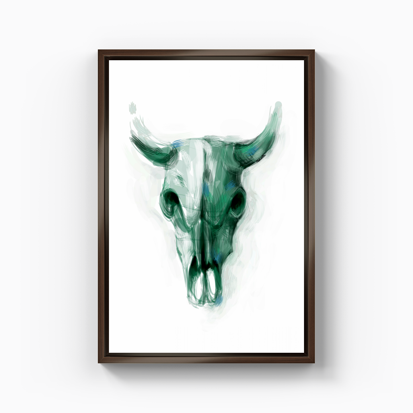 The Skull - Abbarts - Canvas Print