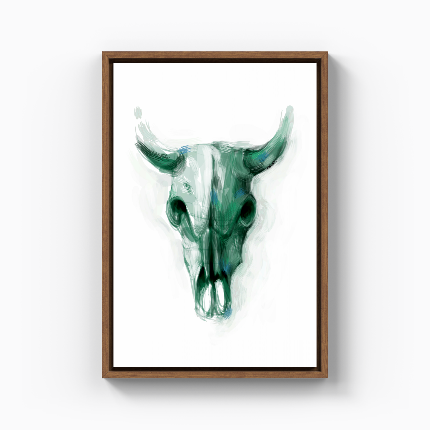 The Skull - Abbarts - Canvas Print