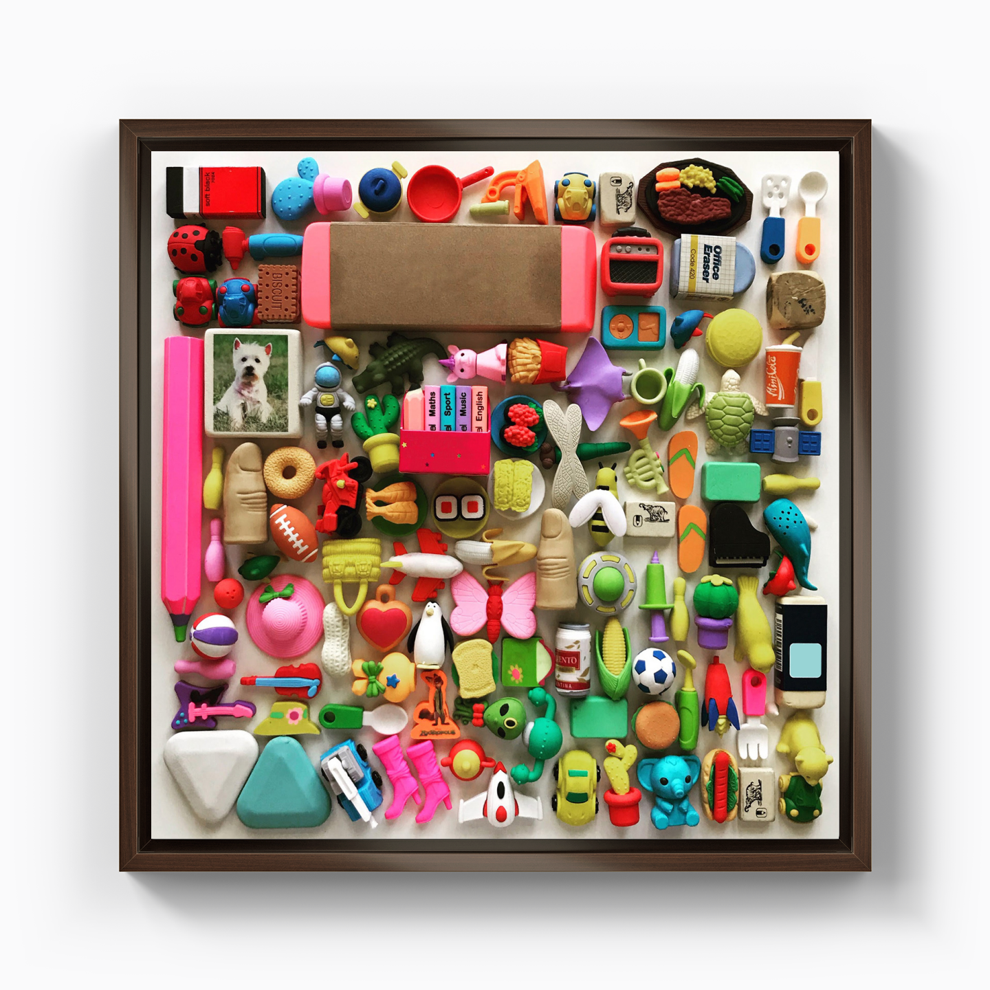 Eraser Collection - Canvas Print