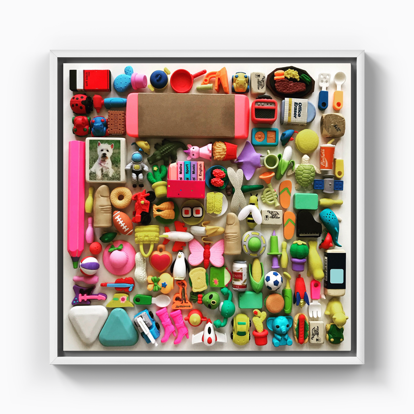 Eraser Collection - Canvas Print