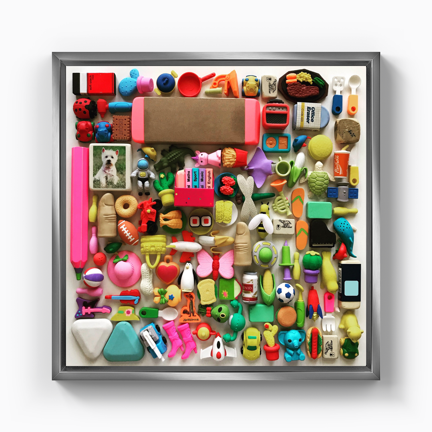 Eraser Collection - Canvas Print