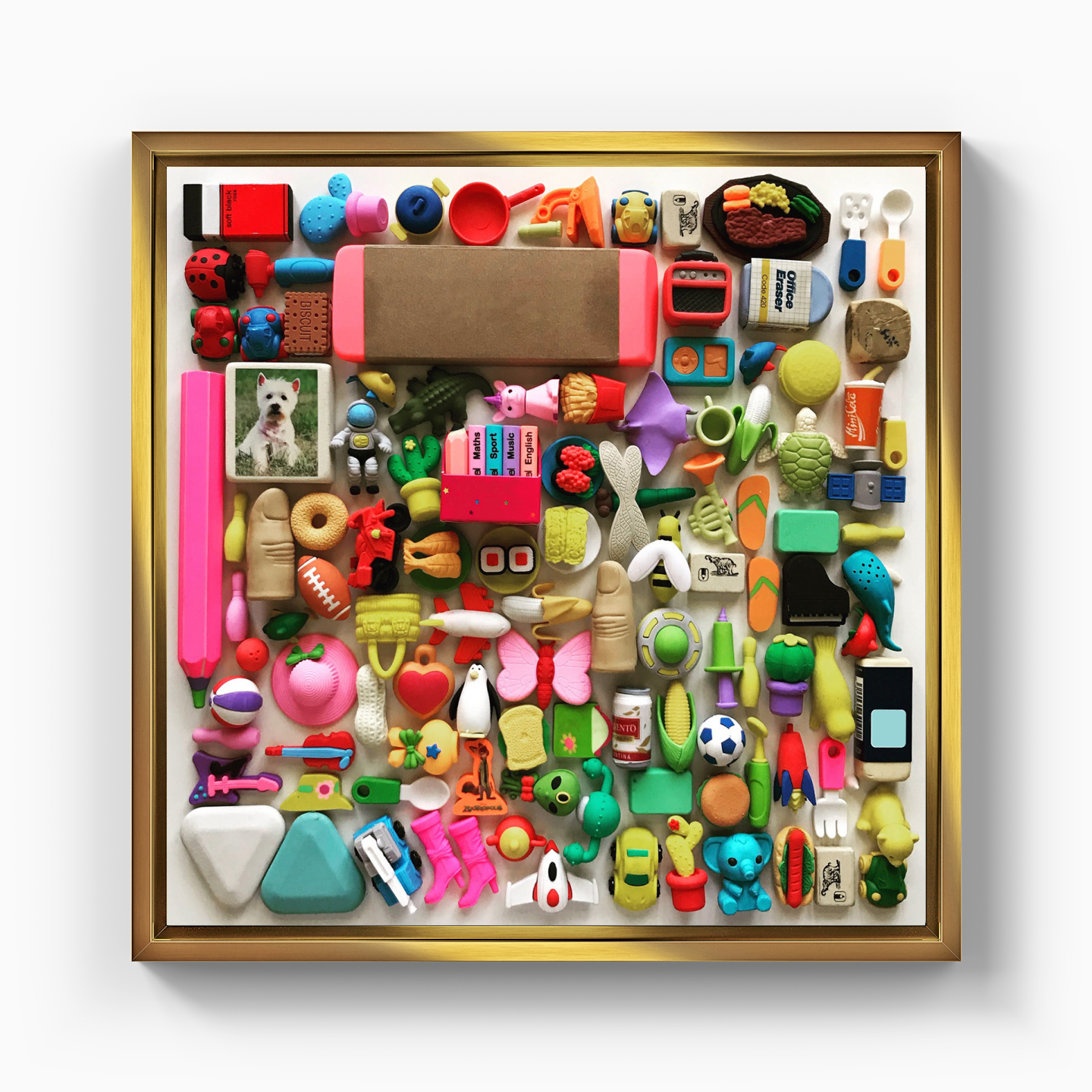 Eraser Collection - Canvas Print