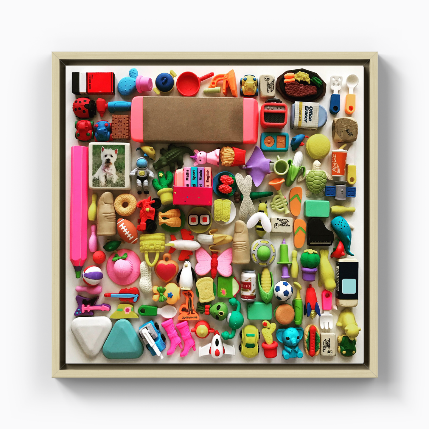 Eraser Collection - Canvas Print