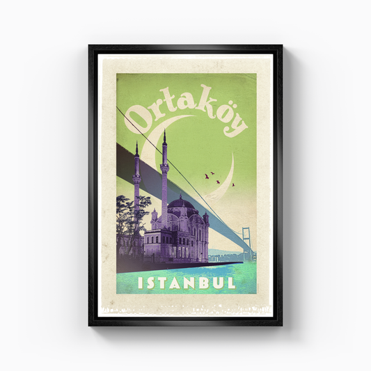 Istanbul Ortakoy - Canvas Print