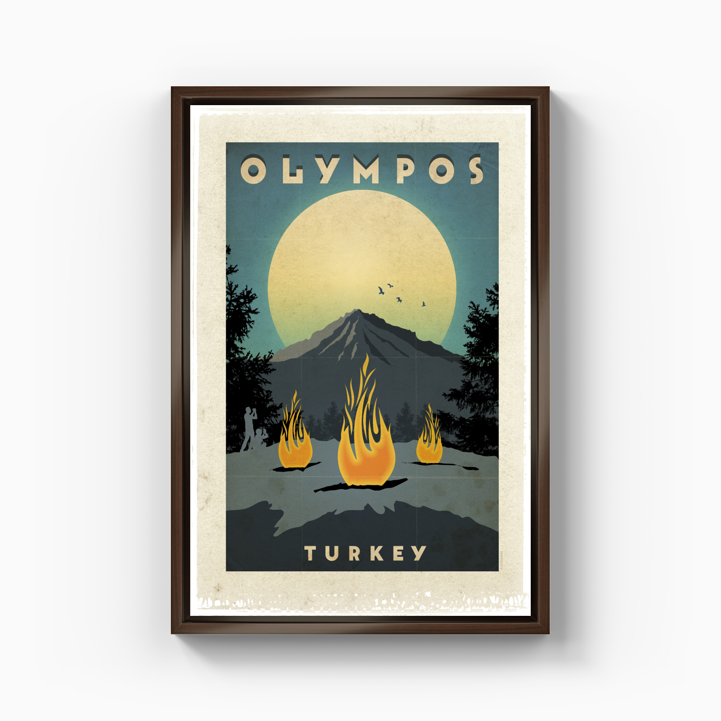 Olimpos - Kanvas Tablo