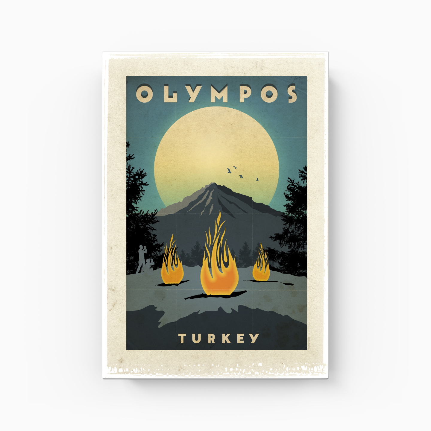 Olimpos - Kanvas Tablo