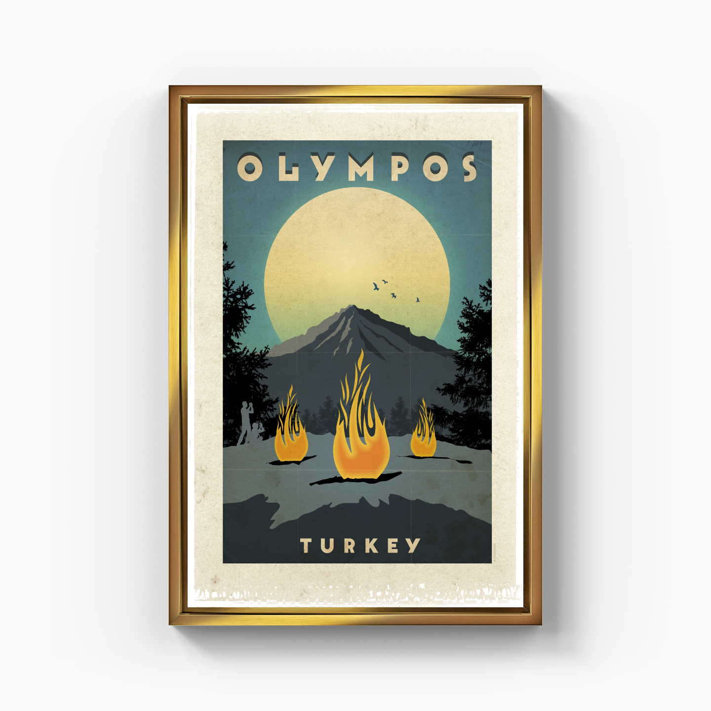 Olimpos - Kanvas Tablo