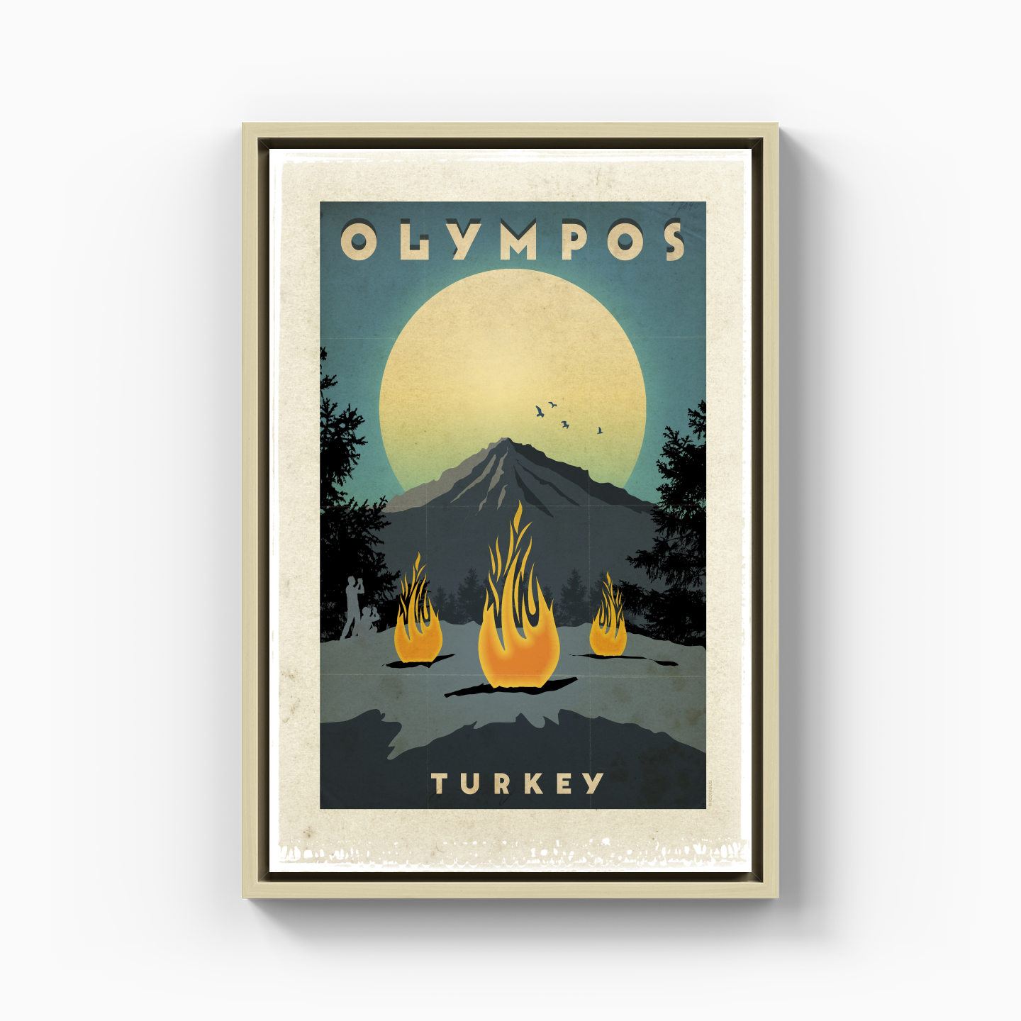 Olimpos - Kanvas Tablo