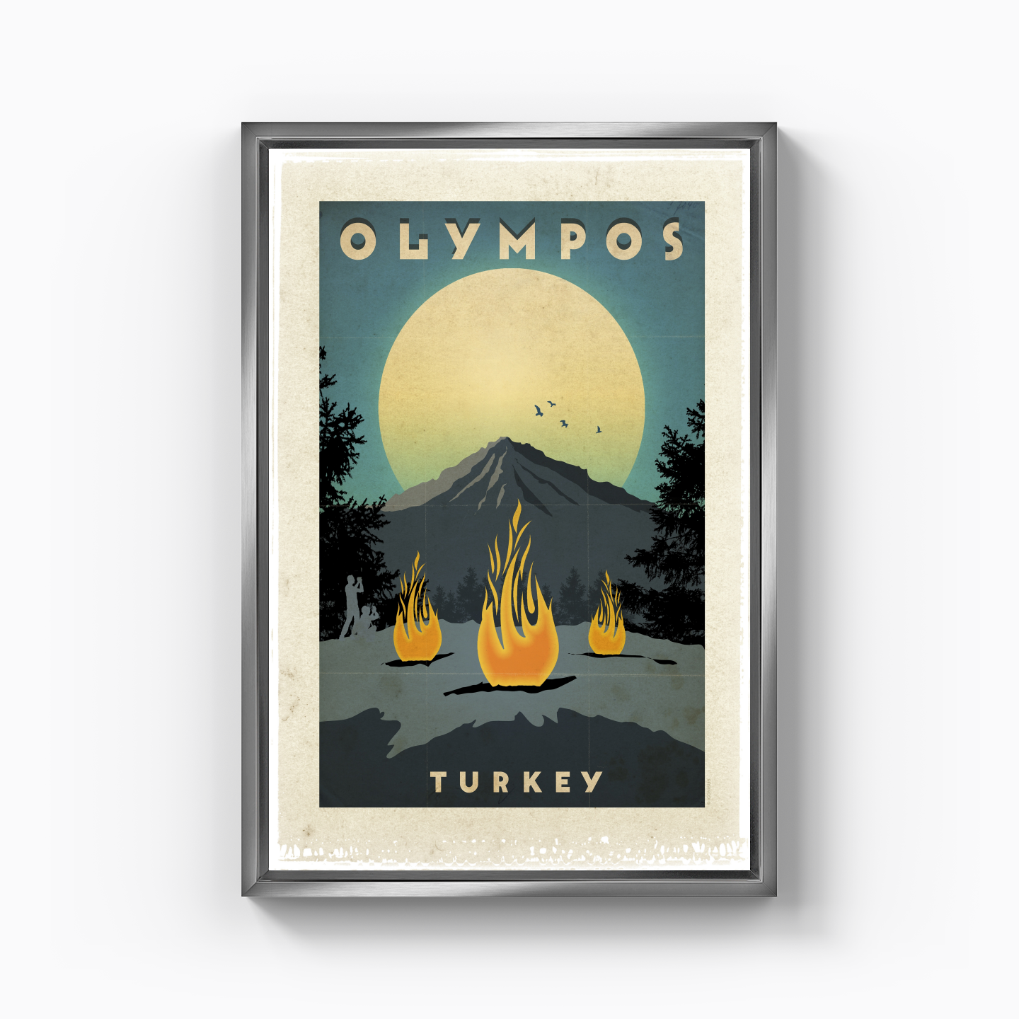 Olimpos - Kanvas Tablo