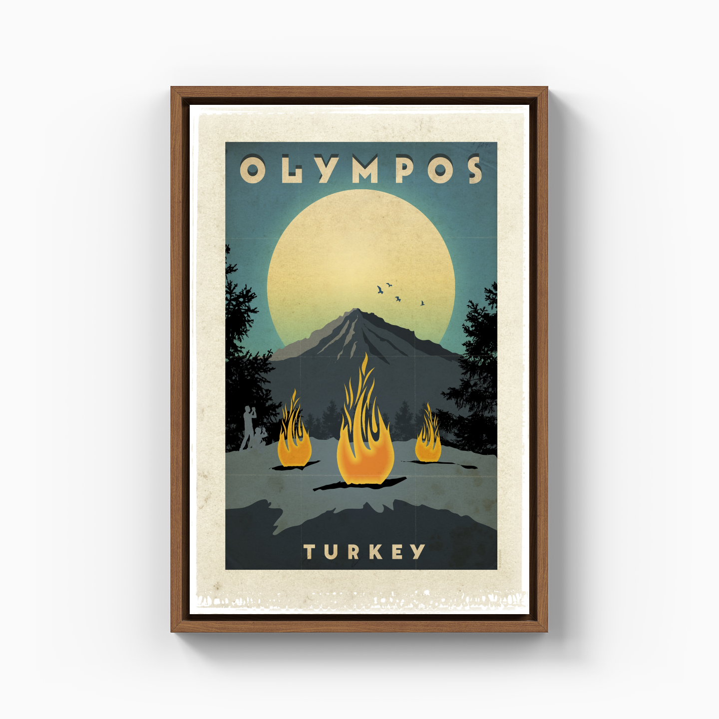 Olimpos - Kanvas Tablo