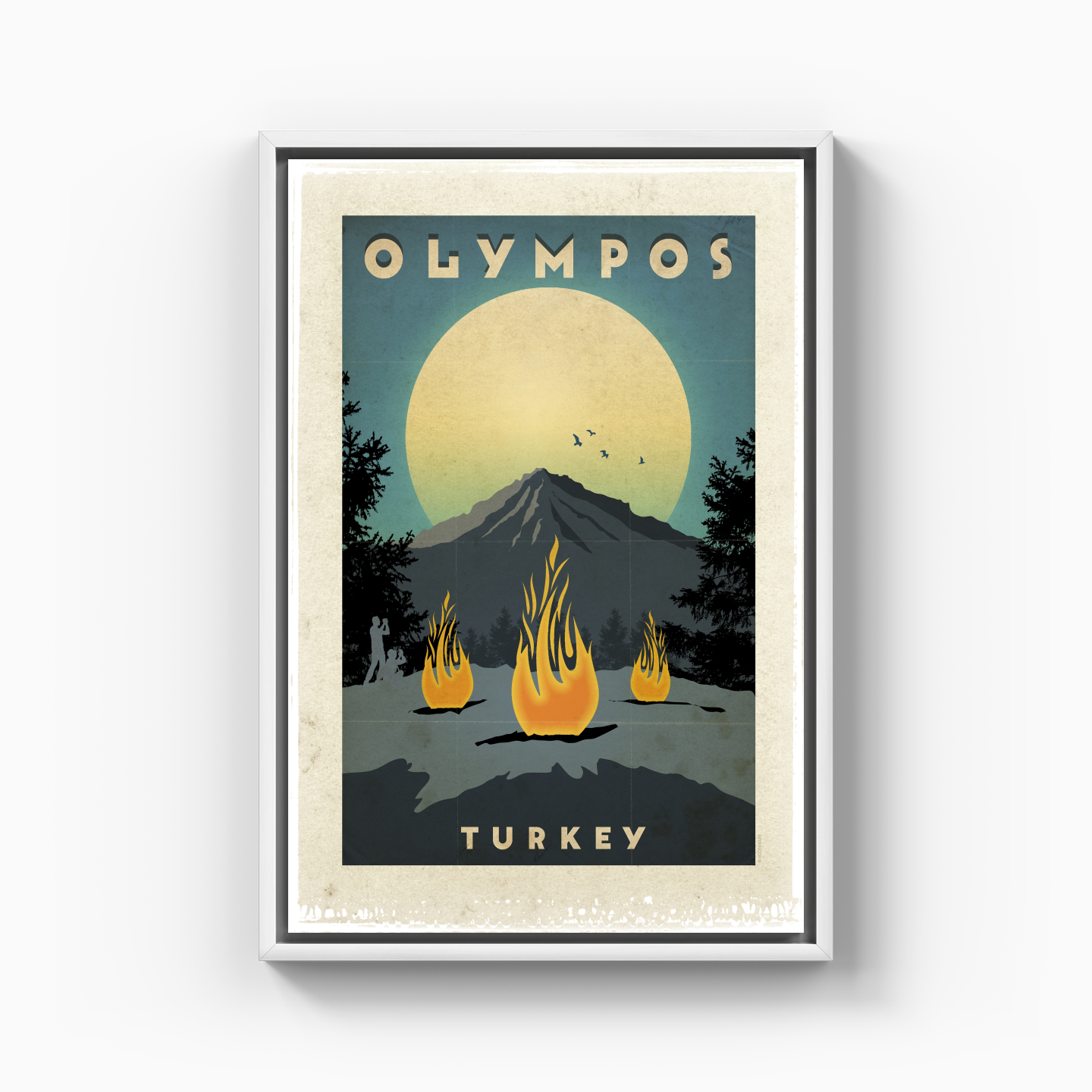 Olimpos - Kanvas Tablo