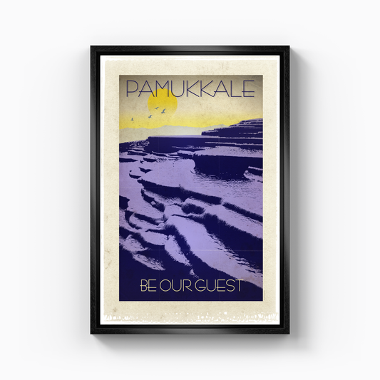 Pamukkale - Canvas Painting
