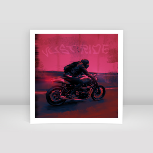 JustRide - Art Print