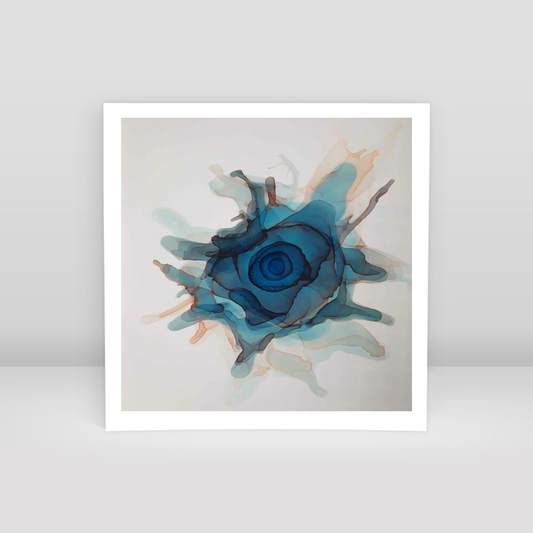 Blue Flower - Art Print