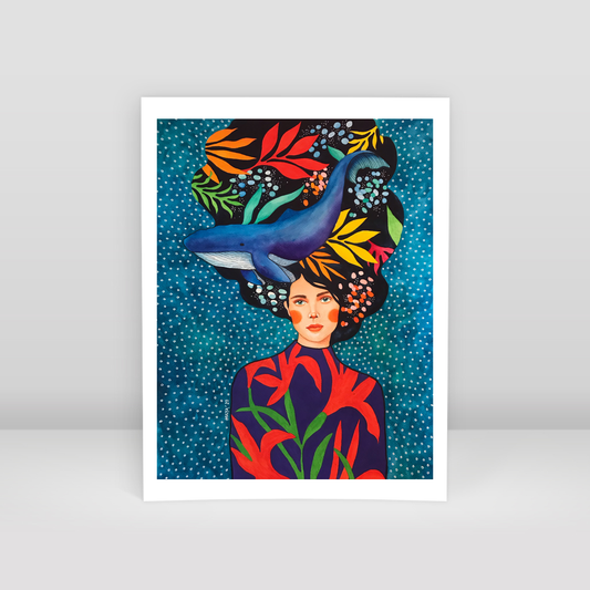 out of time frame - Art Print