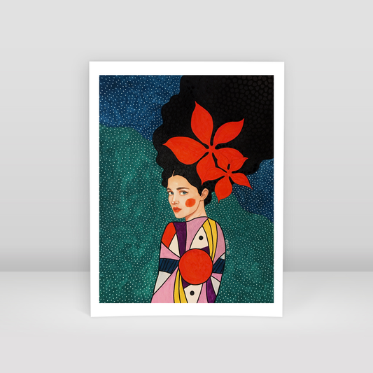 good luck bad luck - Art Print