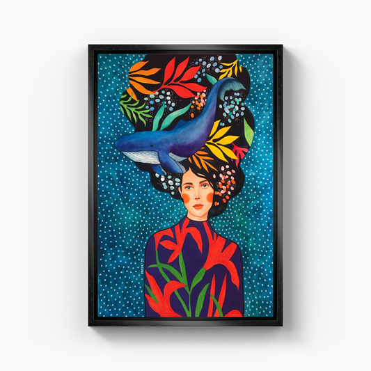 out of time frame - Canvas Print