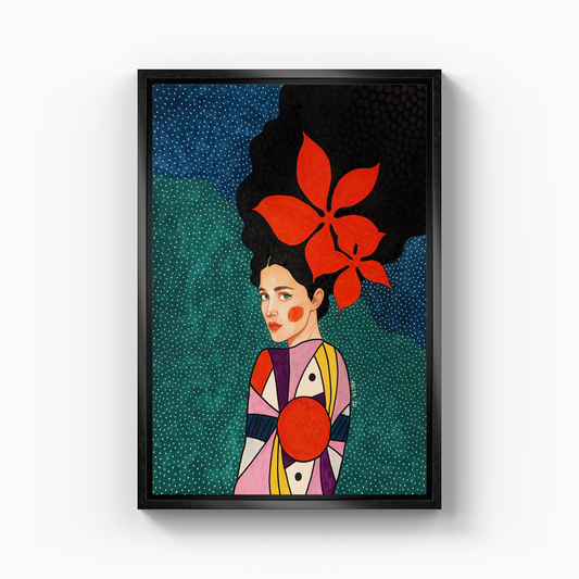 good luck bad luck - Canvas Painting