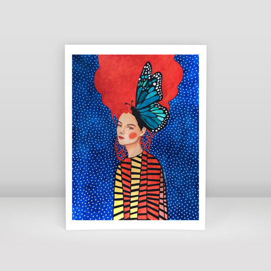 make me strong - Art Print