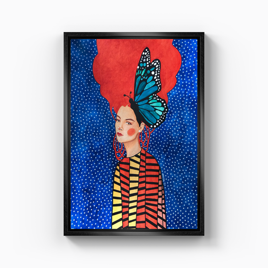 make me strong - Canvas Print