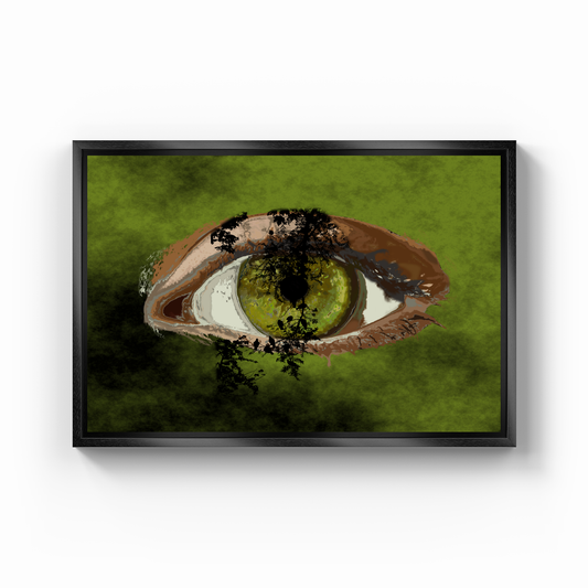 Mysterious eye II - Kanvas Tablo