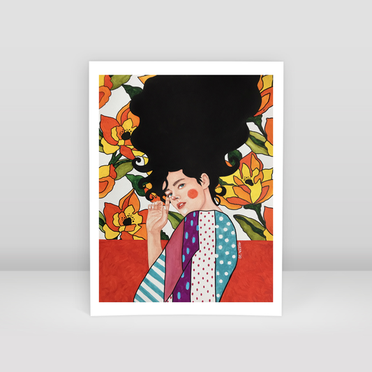 make my mistakes looks gracious - Art Print