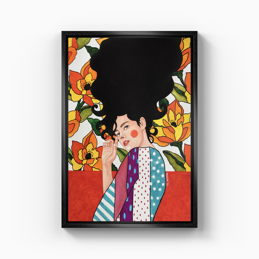 make my mistakes looks gracious - Canvas Print