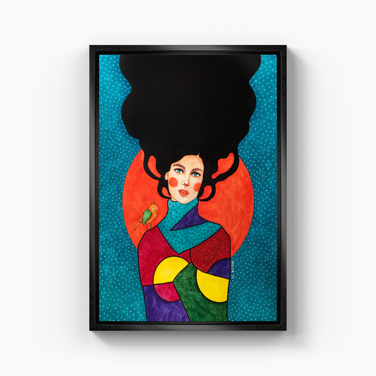 humming - Canvas Print