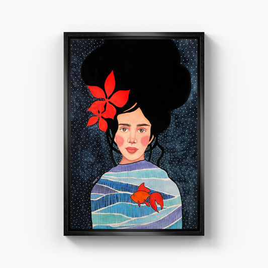 come out, come out - Canvas Print