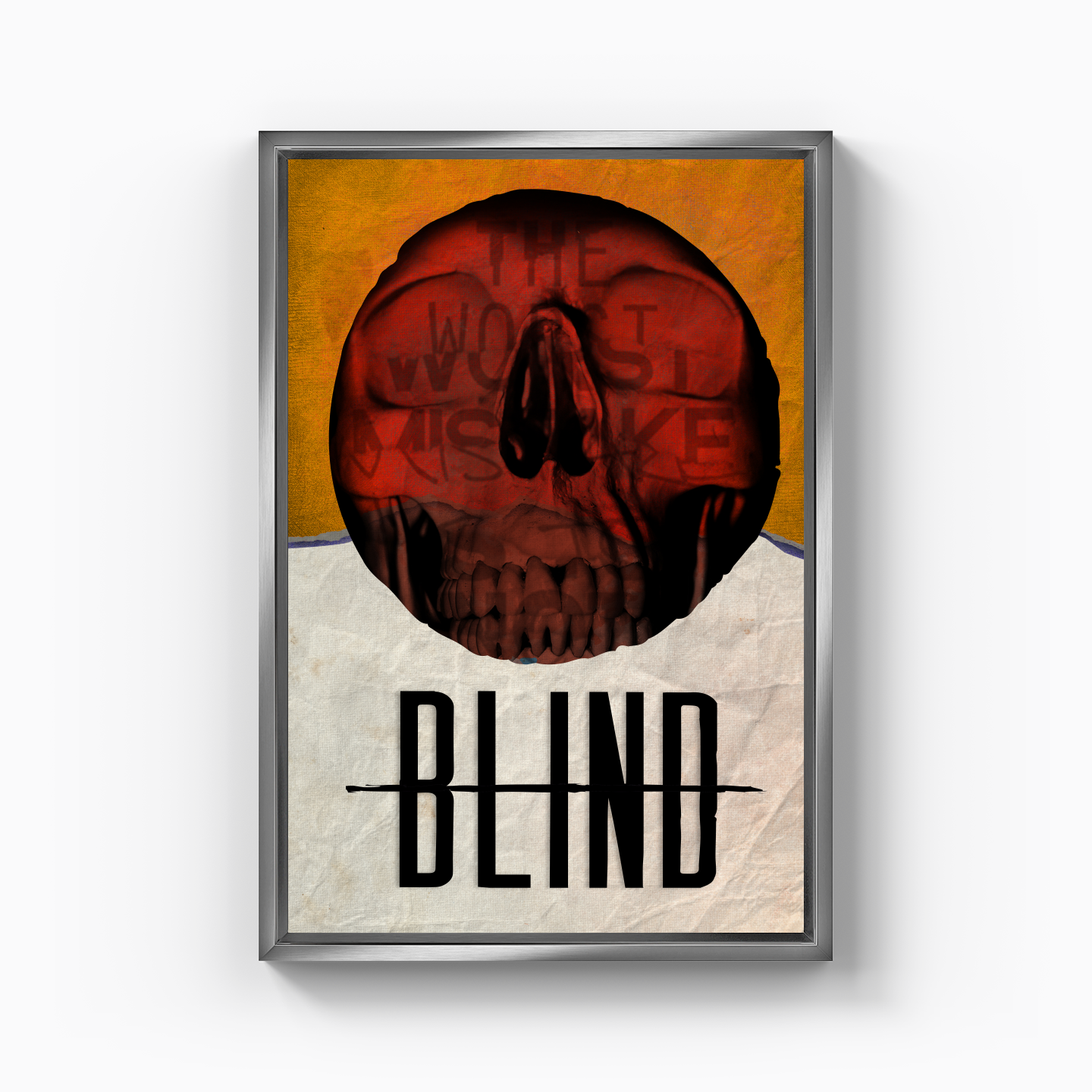 Blind - Kanvas Tablo
