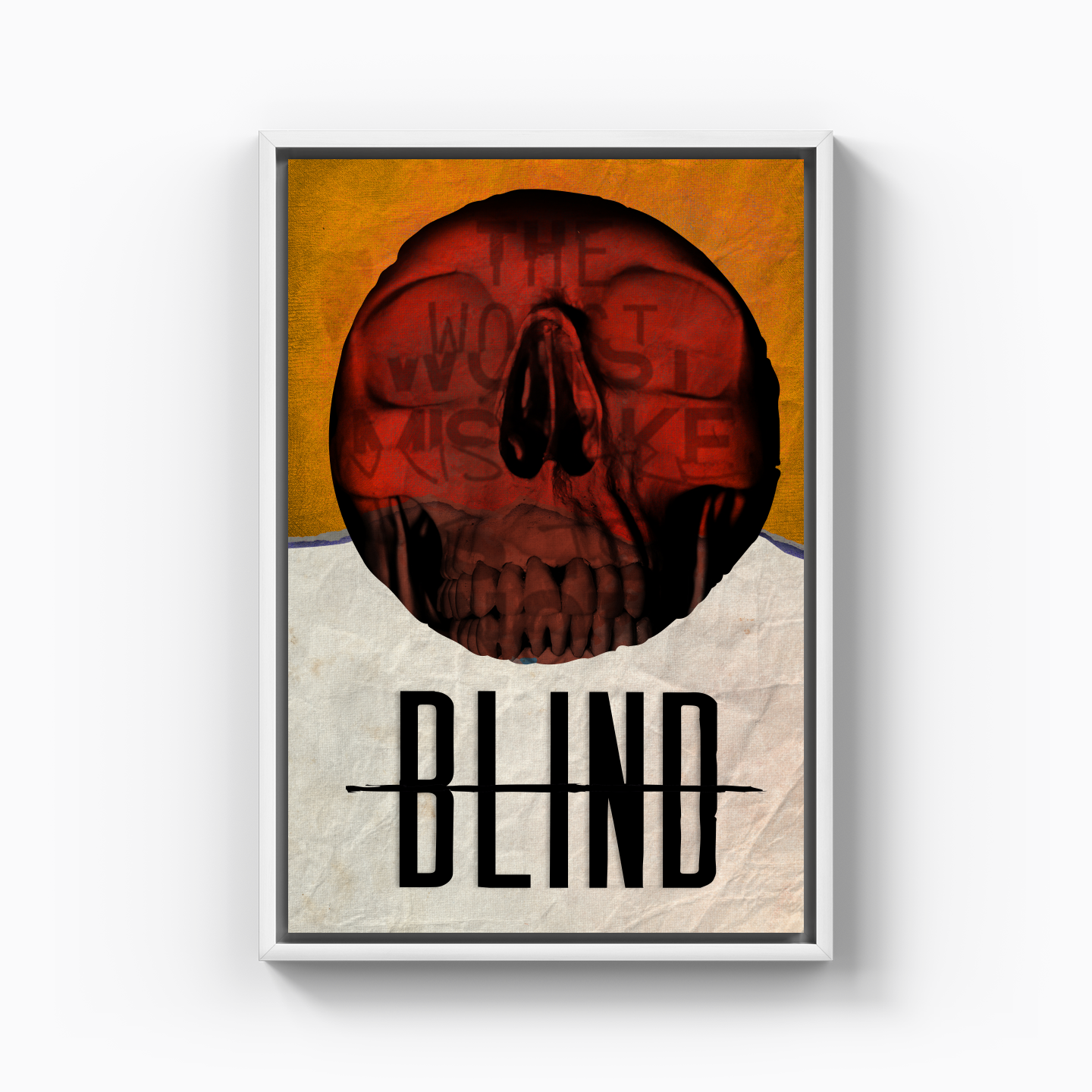 Blind - Kanvas Tablo