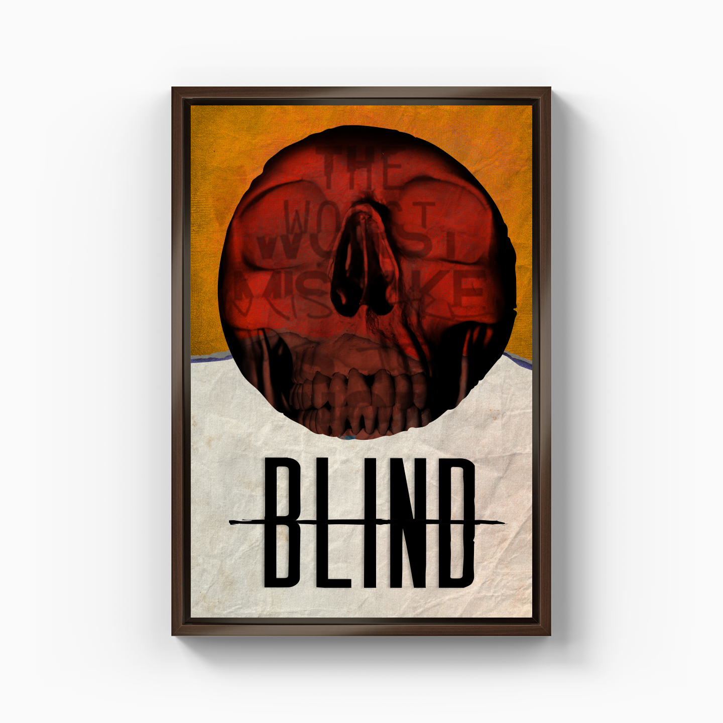Blind - Kanvas Tablo