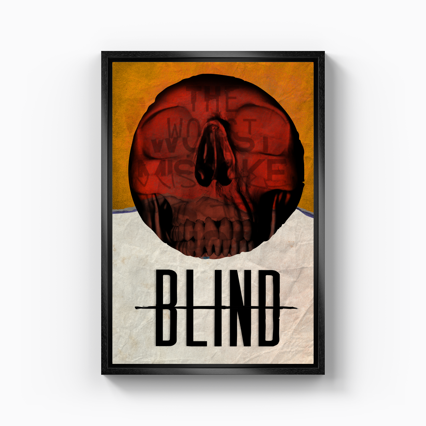 Blind - Kanvas Tablo