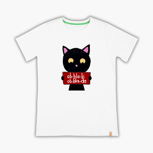 Obbladi Obblada Black Cat - Tişört