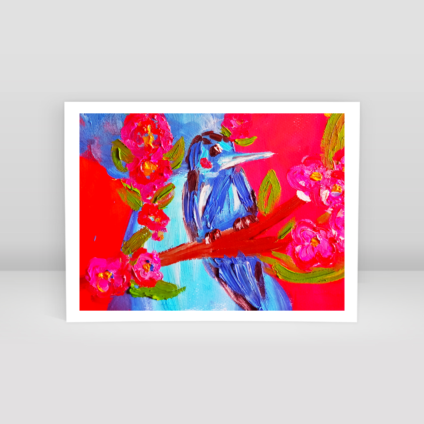 Hüzünkovan kuşu - Art Print