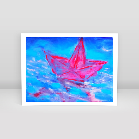 Kağitgemi - Art Print