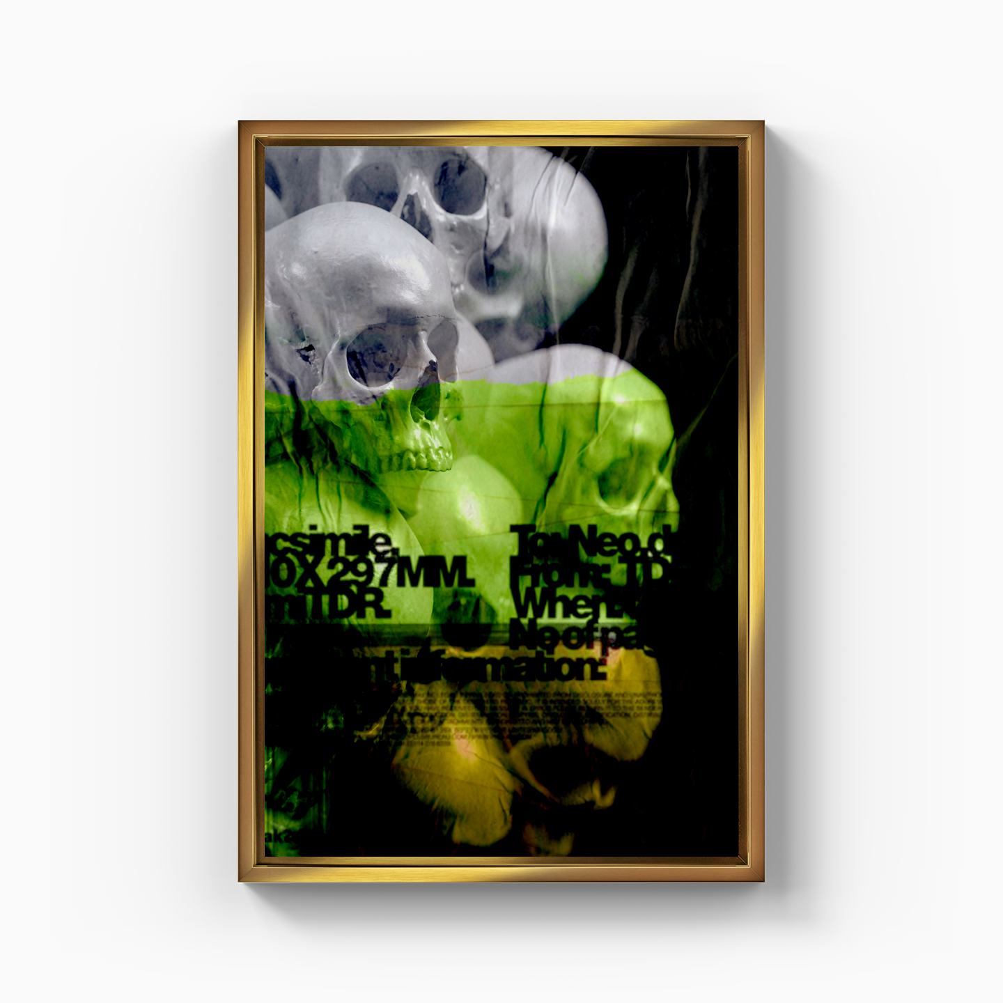 Gross - Canvas Print