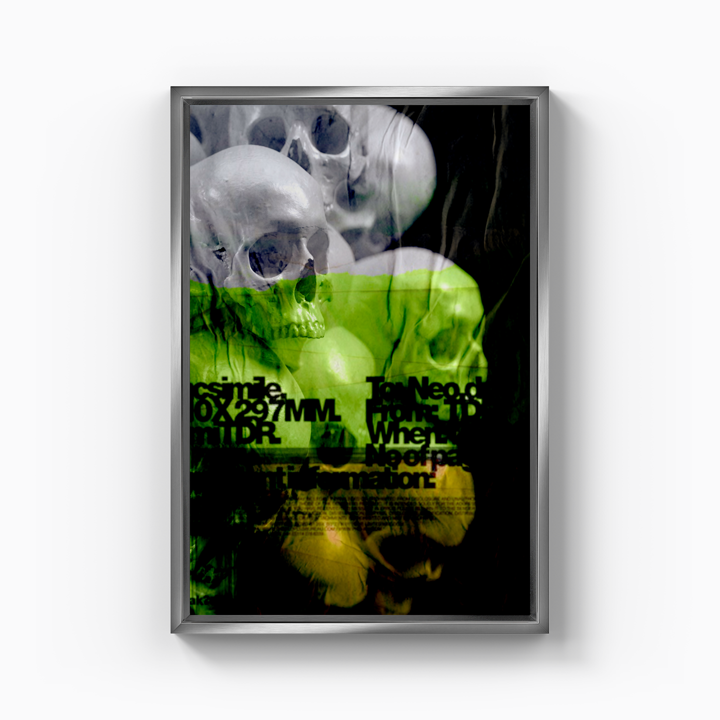 Gross - Canvas Print