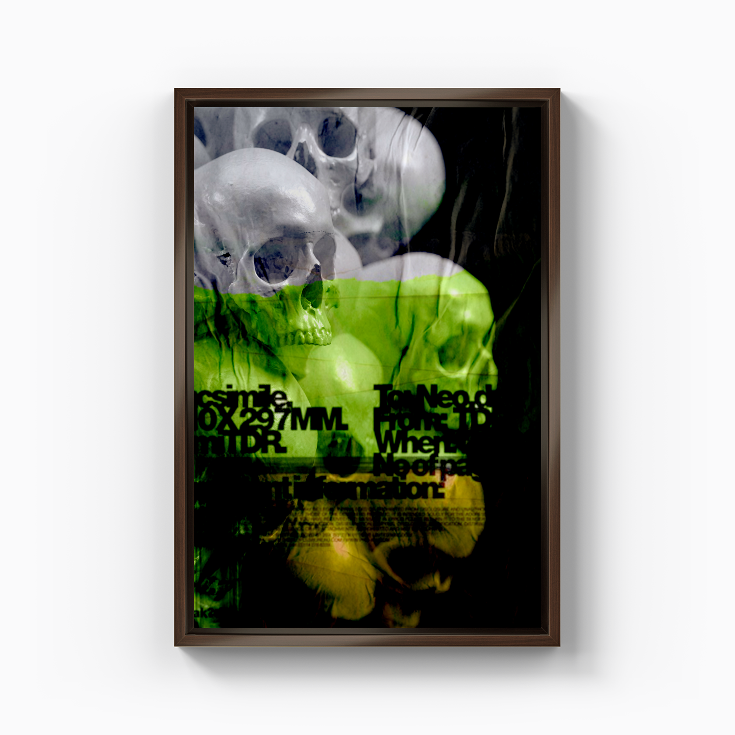 Gross - Canvas Print