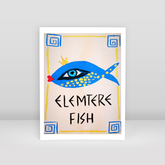 Elemtere plug - Art Print
