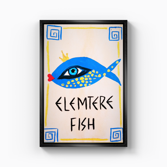 Elemtere plug - Canvas Print