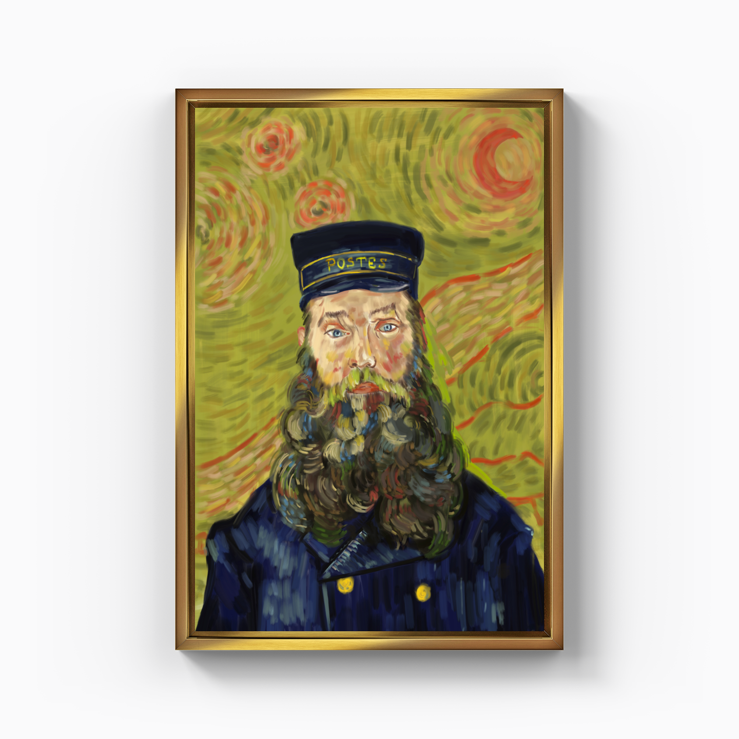 Postman Joseph Roulin - Canvas Print