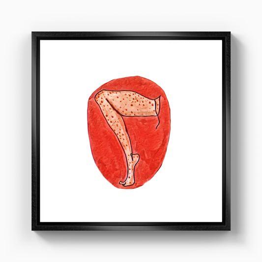 A Leg - Canvas Print
