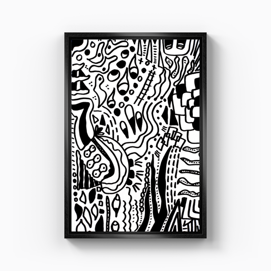 Some Patterns - Kanvas Tablo